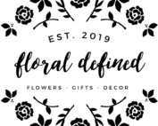 image of floral defined logo