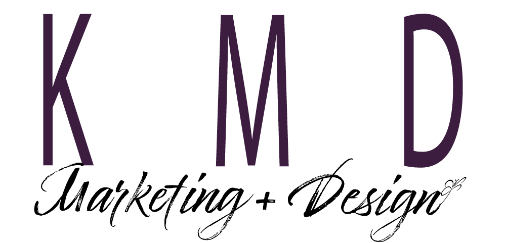 KMD Marketing + design logo