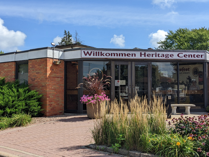 willkommen heritage center at Stiftungsfest